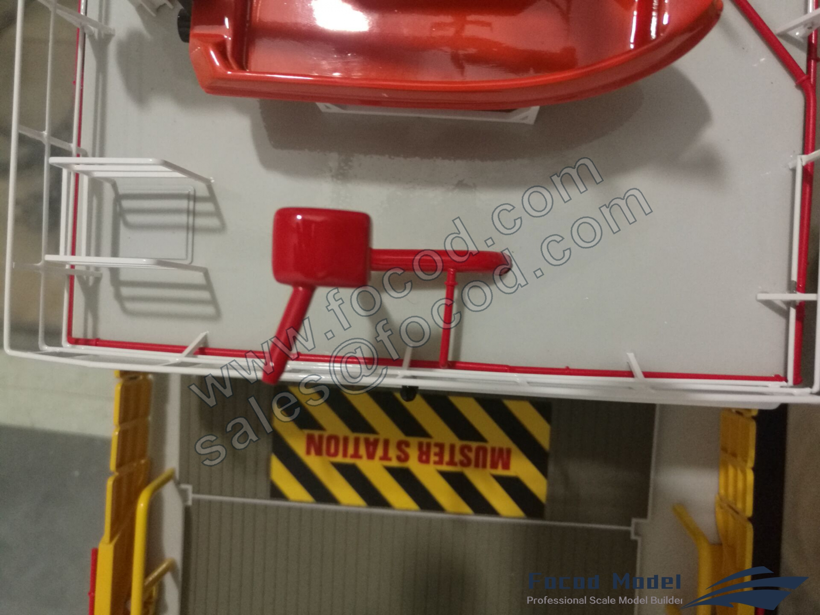 customized model of 40m Crewboat